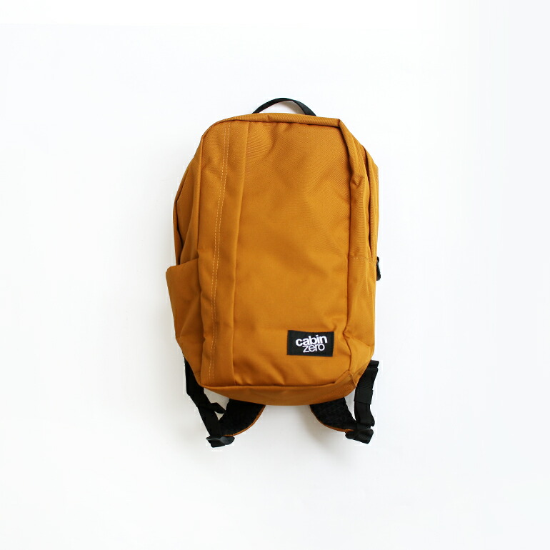 【100円クーポン配布中】cabin zero[キャビンゼロ]CLASSIC Flight Backpack 12L　ORANGE CHILL｜CDC general store