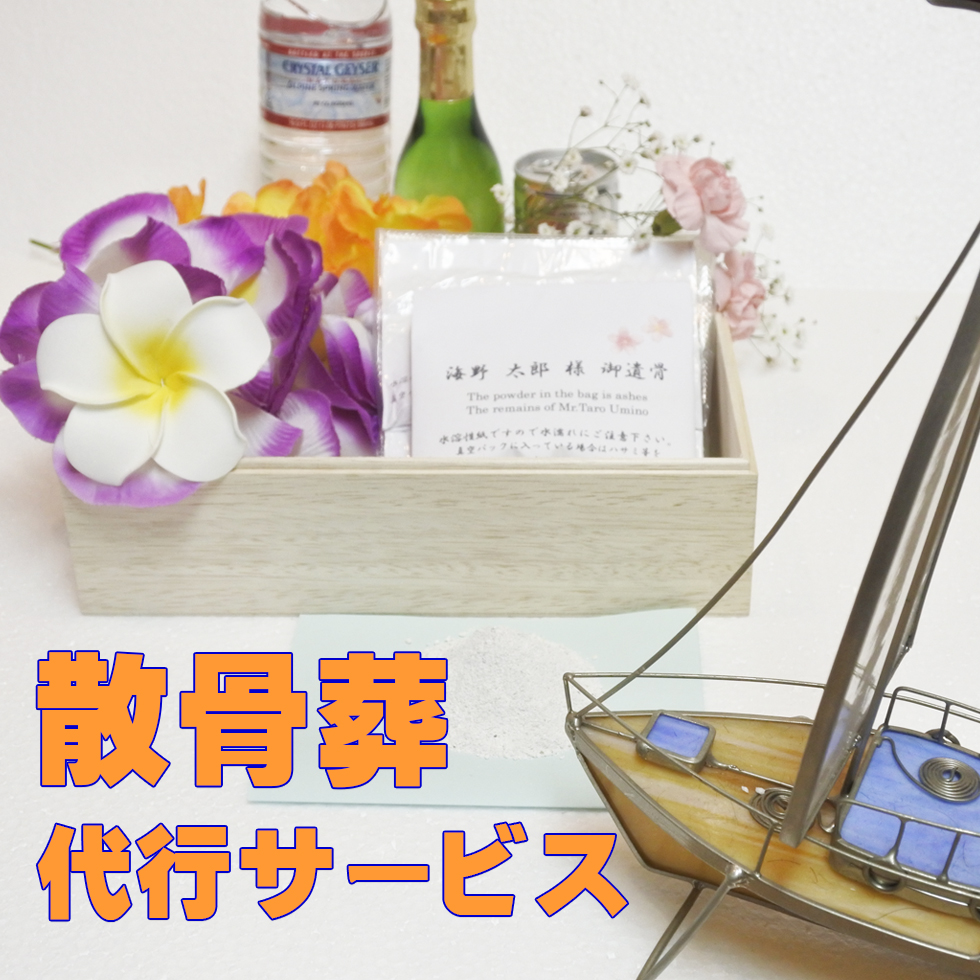 散骨 渡津海散骨 代理業者 お持て成し 東京湾 預ける散骨 散骨葬 遺骨