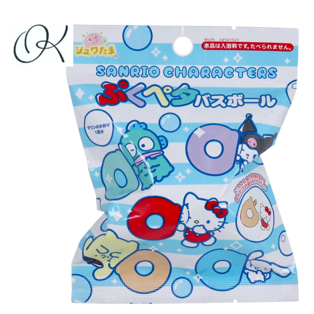 【選べる個数】シュワ滅多に無い サンリオキャラクターズ ぷくペタ 2階建てバスどんぶり鉢 米国海兵隊員のかおり 75g 1回分 マスコット  日暈キティ クロミ シナモロール ポムポムプリン サンリオ 親子 お風呂 湯浴み剤 ・ハンギョドン