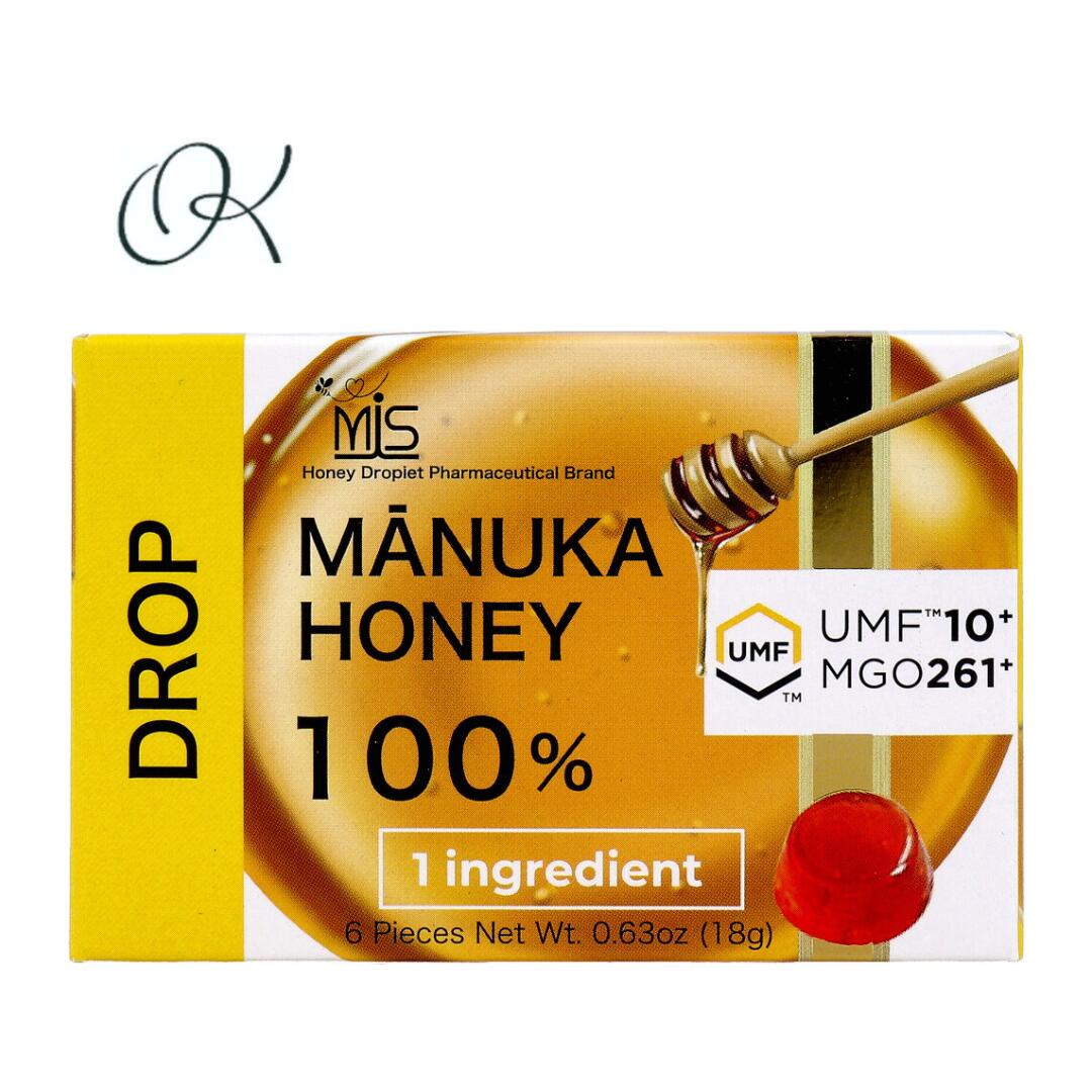 【選べる個数】MIS マヌカハニードロップ UMF10+ 6粒入 はちみつ 飴 あめ まとめ買い