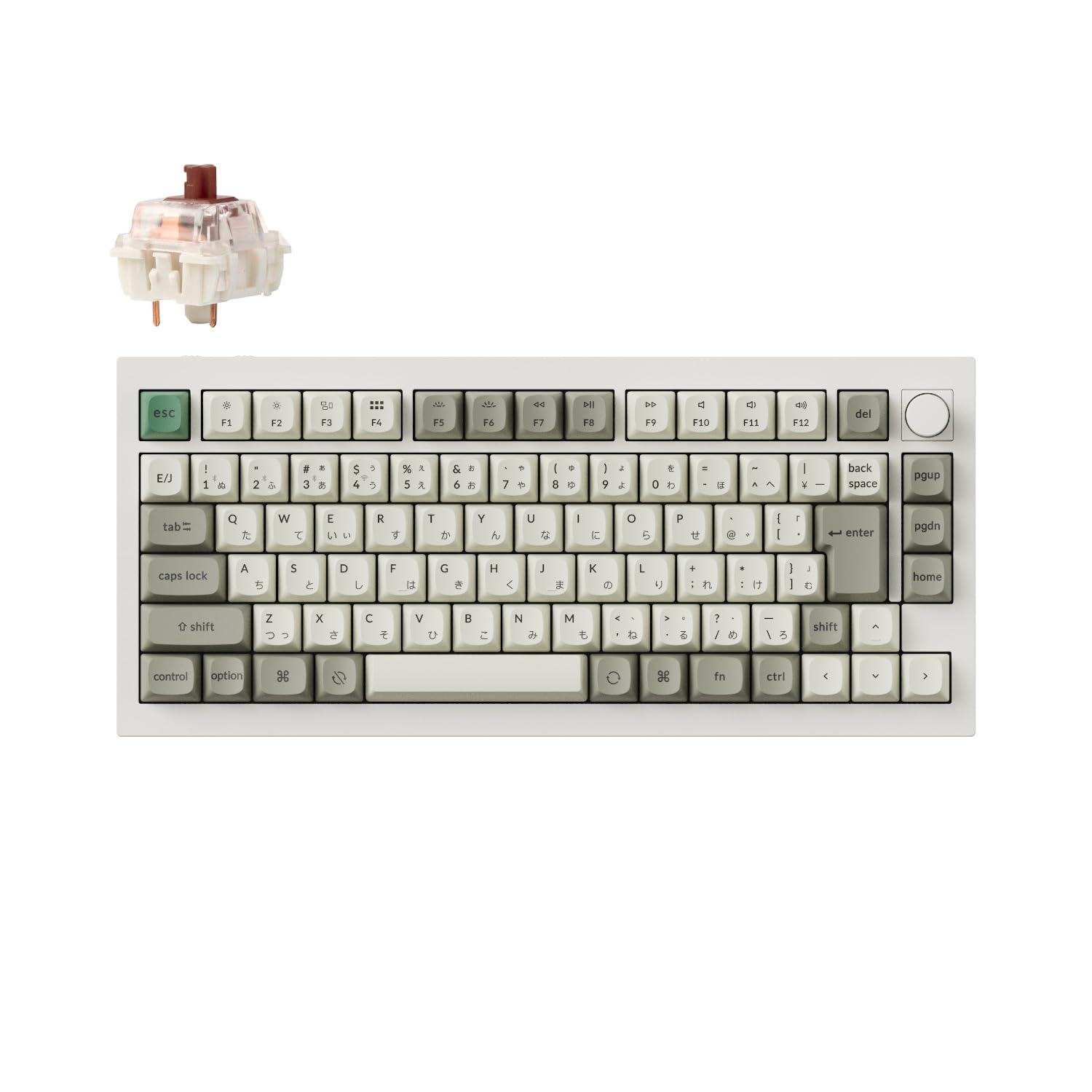 【国内定め事品】Keychron Q1 Max QMK/VIAワイヤレス・カスタムメカニカルキーボード、2.4 GHz/Bluetooth/有線繋ぎ合わせる、JISレイアウト、RGB点火装置、熱っぽい取り換える相応うGateron Jupiter力学的取り替えっこ/盛りだくさん...