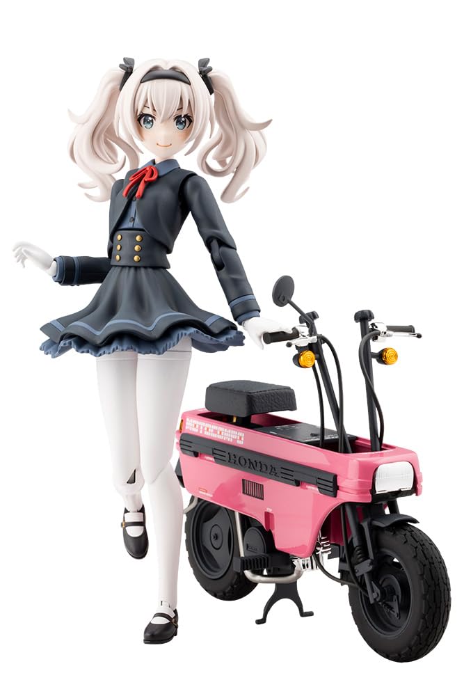 壽屋(KOTOBUKIYA) 創彩お嬢さん運動場 小石川 エマ 【夜想曲】 with Honda AB12 モトコンポ 全高約140粍 1/10規模 プラデル