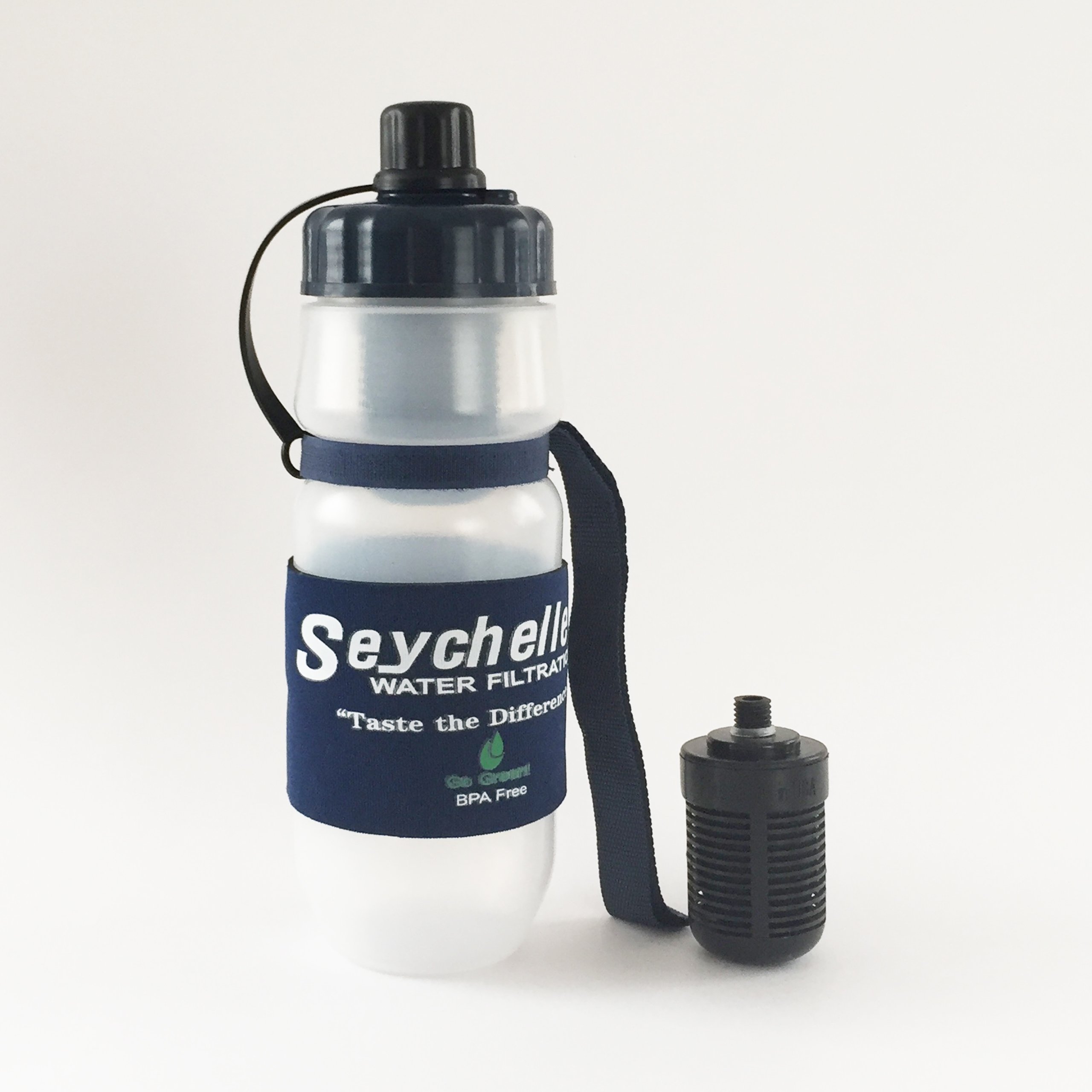Seychelle(ヴォーテックス) セイシェル「持ちはこび浄水瓶」+「取り替えっここし器」お得書き割り【日本定まり品】