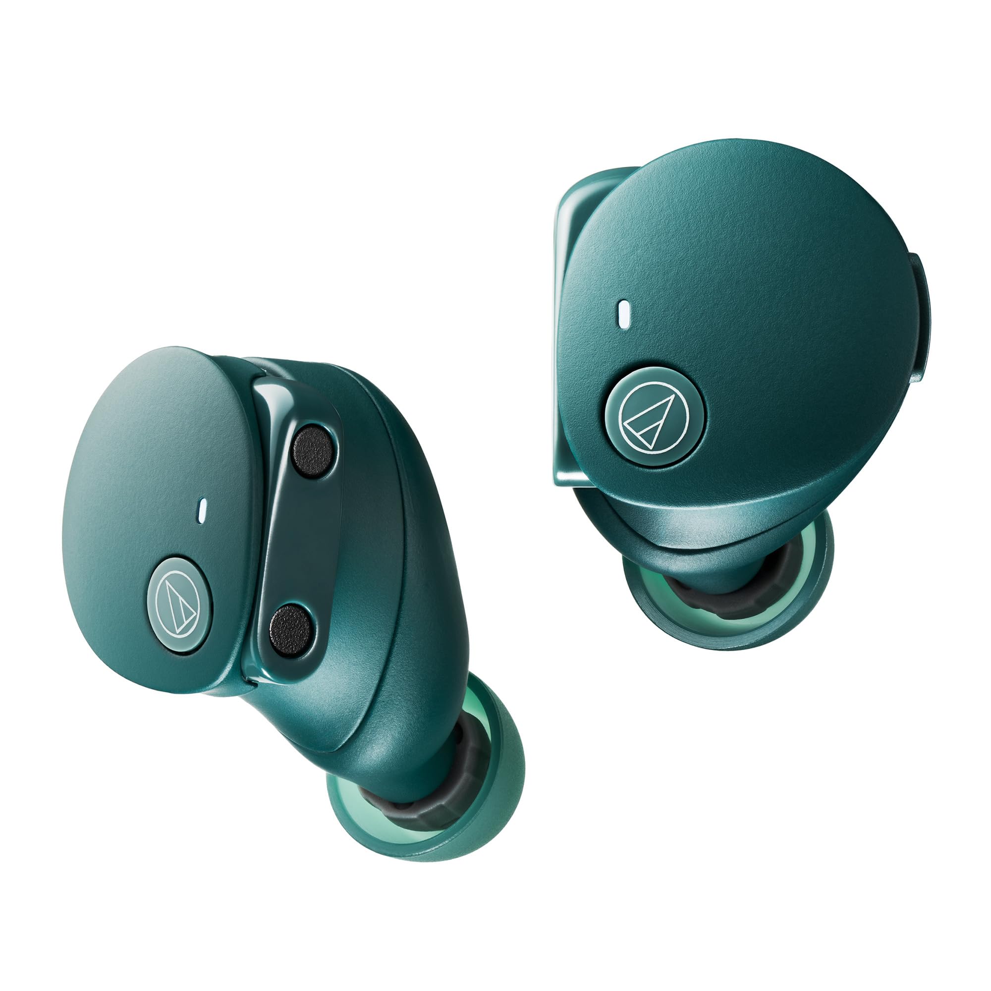 オーディオテクニカ ATH-CKS50TW2 GR(E) ワイヤレスイヤホン Bluetooth 5.3 ノイズキャンセリング 重低音部 LE Audio相応う 一風変わったステッカー付き添い人 マグネティックスイッチ役立つこと 最大限度約65第四次元生まれ変わり IP55 ...