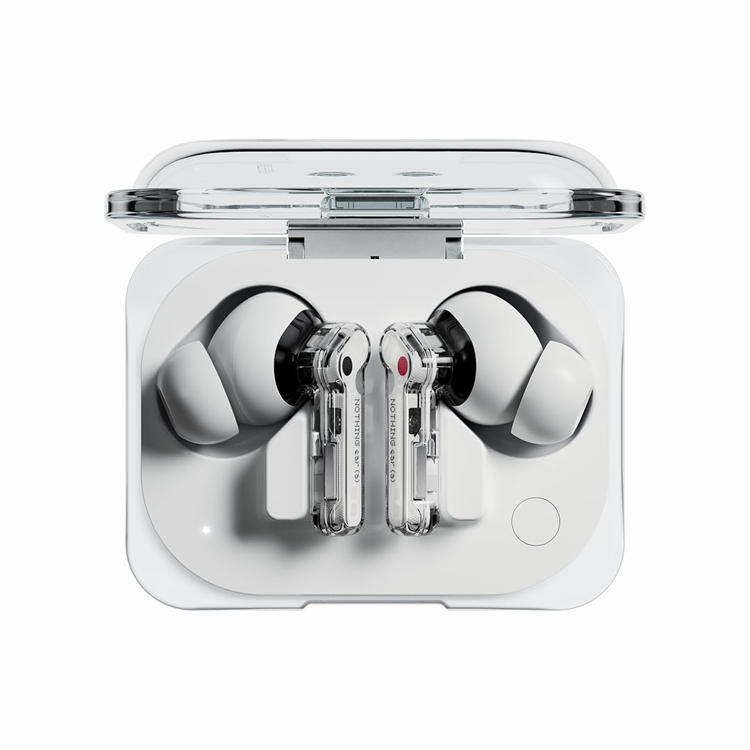 Nothing (絶無) ワイヤレスイヤホン Ear (a)【VGP 2025 金賞】ノイズキャンセリング/ChatGPT相応う/Bluetooth / 最大限度42.5第四次元生まれ変わり / 軽さ/外音摂取すること/ハイレゾ相応う/白いこと