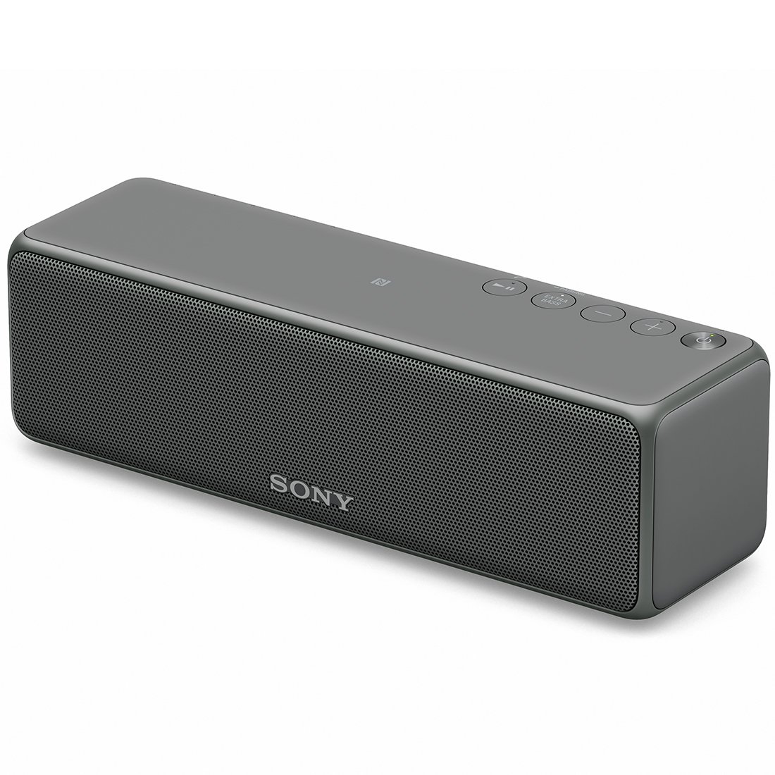 ソニー ワイヤレスポータブルスピーカー SRS-HG10 : Bluetooth/Wi-Fi/LDAC/ハイレゾ/専用スマホアプリ相応う 2018年真似形 / マイクロホン付き添い人/ グレイッシュブラック SRS-HG10 B