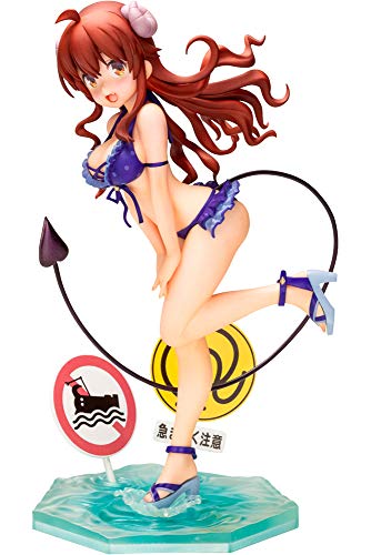 壽屋 まちカドまぞく シャドウミストレス優子 海水着ver. 1/7規模 PVC製 ペンキ塗り済み遣っ付ける品図形 PP922
