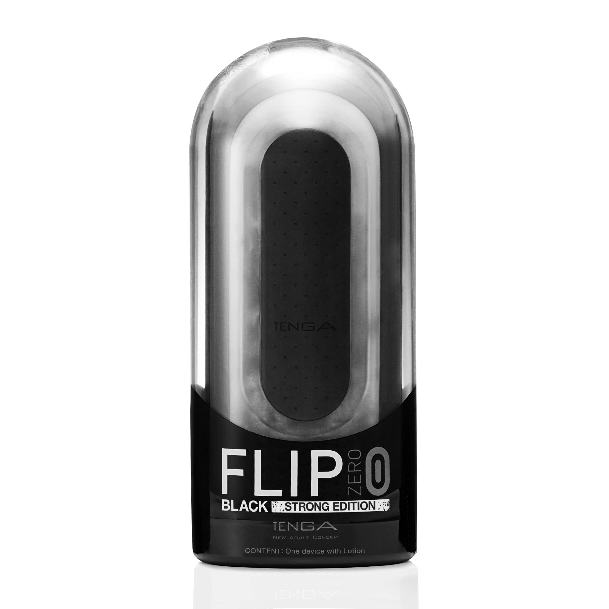TENGA 拾ガ フリップ無し 捉え所のない 黒 締め付け 一度ならず ローション剤付き添い人