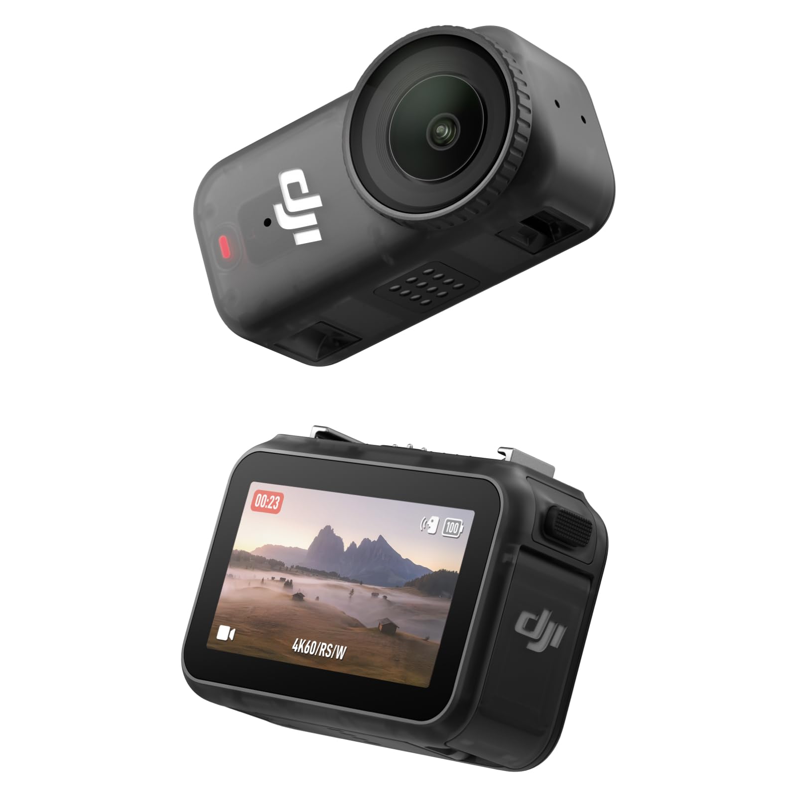 DJI Osmo Nano標準尺度ジャズバンド (128GB) ウェアラブルカメラ 小型4K/60fps Vlog写真機 1/1.3in検知器 143°広角FOVさし画 200分録画 一も二もなくなコンテンツ遷らす 運動競技 Vlog用磁気POV写真機4K