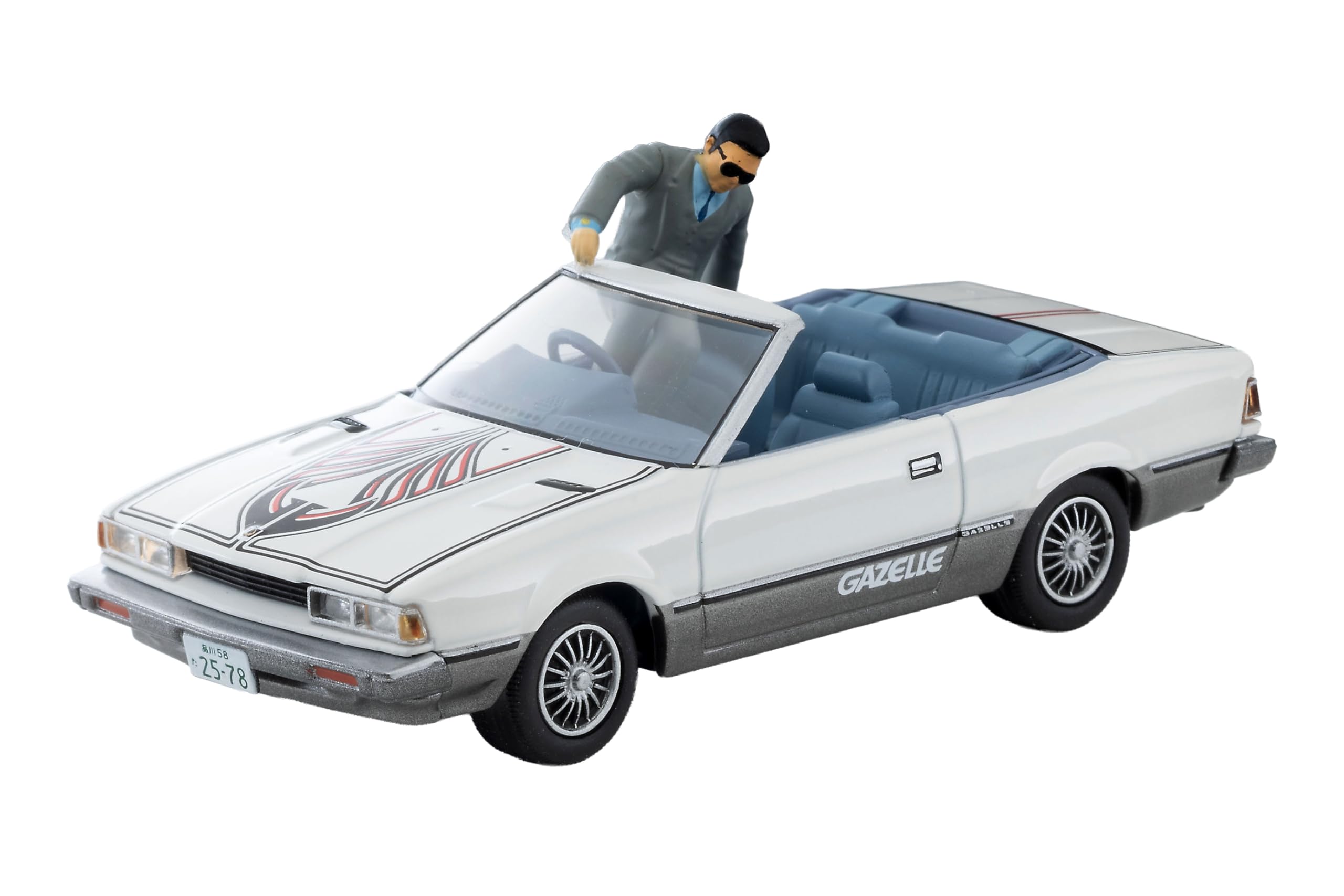 トミーテック (TOMYTEC) トミカリミテッドヴィンテージ ムービースターズ 1/64 LV-N ムービースターズ02 西側お巡りさん ガゼール 木暮謙三図形付 切り上げる品 335979