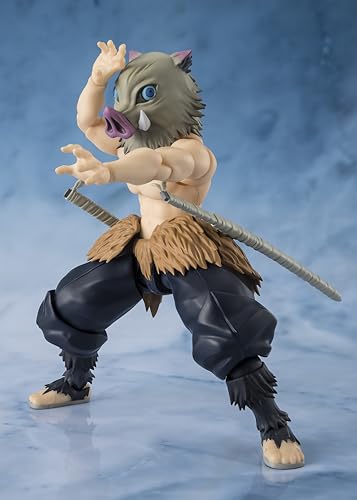TAMASHII NATIONS S.H.フィギュアーツ 鬼滅の刃 嘴平伊之助 約140粍 PVC\u0026ABS製 ペンキ塗り済みモビール図形
