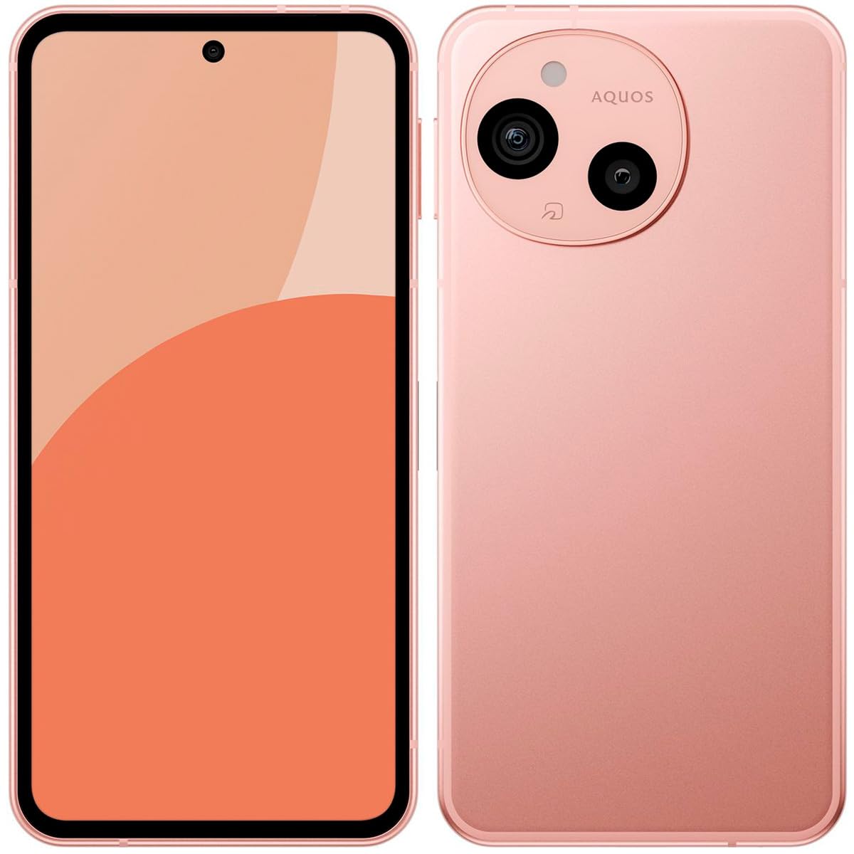 小ざかしい SHARP AQUOS sense9 6.1in SIMフリースマートフォン コーラル SH-M29A-P /ランダムアクセス記憶装置 6GB/ロム 128GB