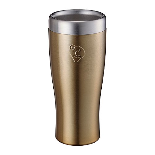 フリージングタンブラー ゴールド 260ml 氷点下に冷やす 冷却保冷機能 ゴールド ドウシシャ ON℃ZONE OZFT-260GD画像