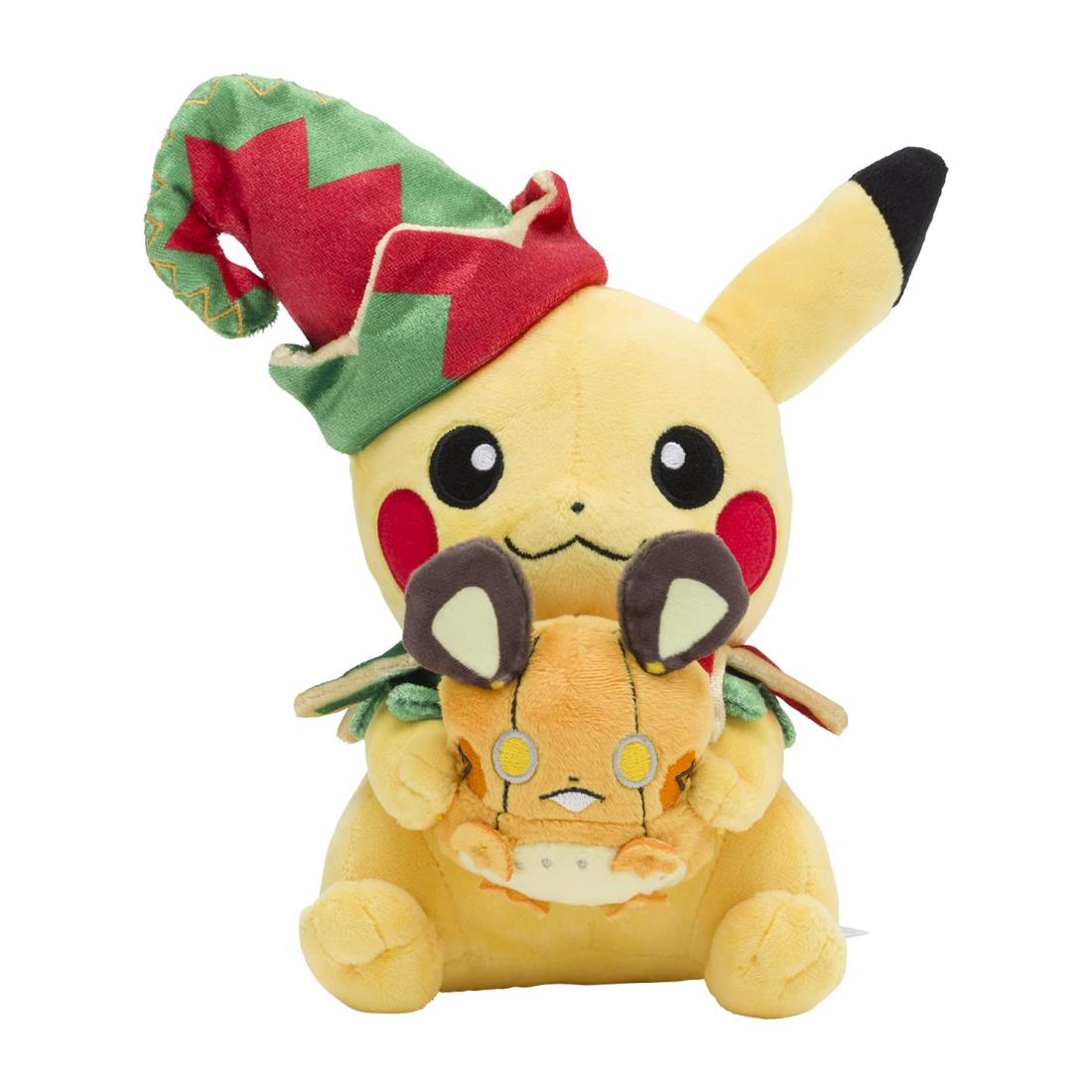 ピカチュウぬいぐるみPokemon Heartwarming Christmas Pokemon Heartwarming Christmas Pikachu Plush 2024 Limited