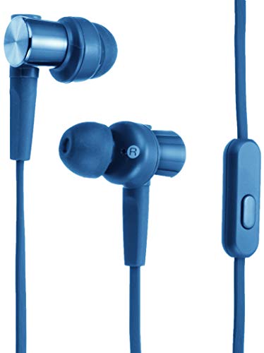 ソニー イヤ電話機 重低音部真似形 MDR-XB55AP : カナル型 遠隔操作・マイクロホン付き添い人 青碧 MDR-XB55AP L