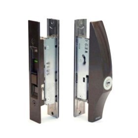 MIWA SL09-1LS-CB 取替え用 アルミサッシ 引戸錠 召合せ PSキー5本付属 鍵 交換 取替え 内網戸対応 SMKH-UB SL02代替品 美和ロック SL09 万能型 引き戸 引違戸