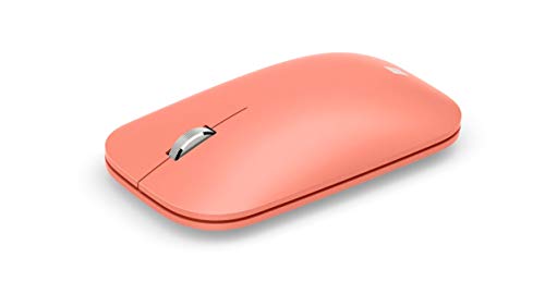 マイクロソフト 今めかしい 移動性 二十日鼠 KTF-00046 : 無線電話 薄型 軽さ BlueTrack Bluetooth ( 桃 ) Windows Mac Android Surface 相応う