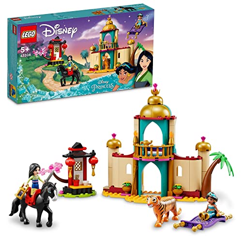 レゴ(LEGO) ディズニープリンセス ジャスミンとムーランの冒険 43208 おもちゃ ブロック プレゼント お姫様 おひめさま 動物 どうぶつ 女の子 5歳以上画像