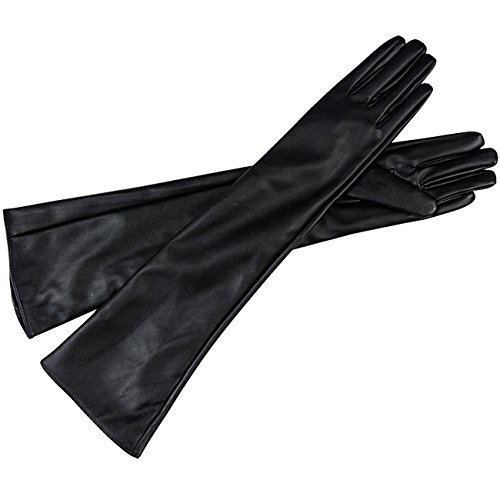 BABY, ロンググローブ黒 楽天市場】フェイクレザー ロンググローブ 指長タイプ 4color (L