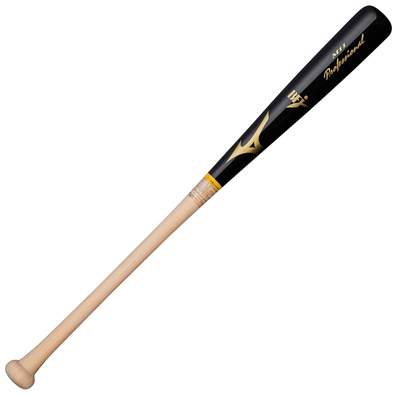 MIZUNO(ミズノ) 硬式用 木製野球バット 硬式木製専門的 1CJWH17511 09 黒いこと×出どころ出しM11 84珊