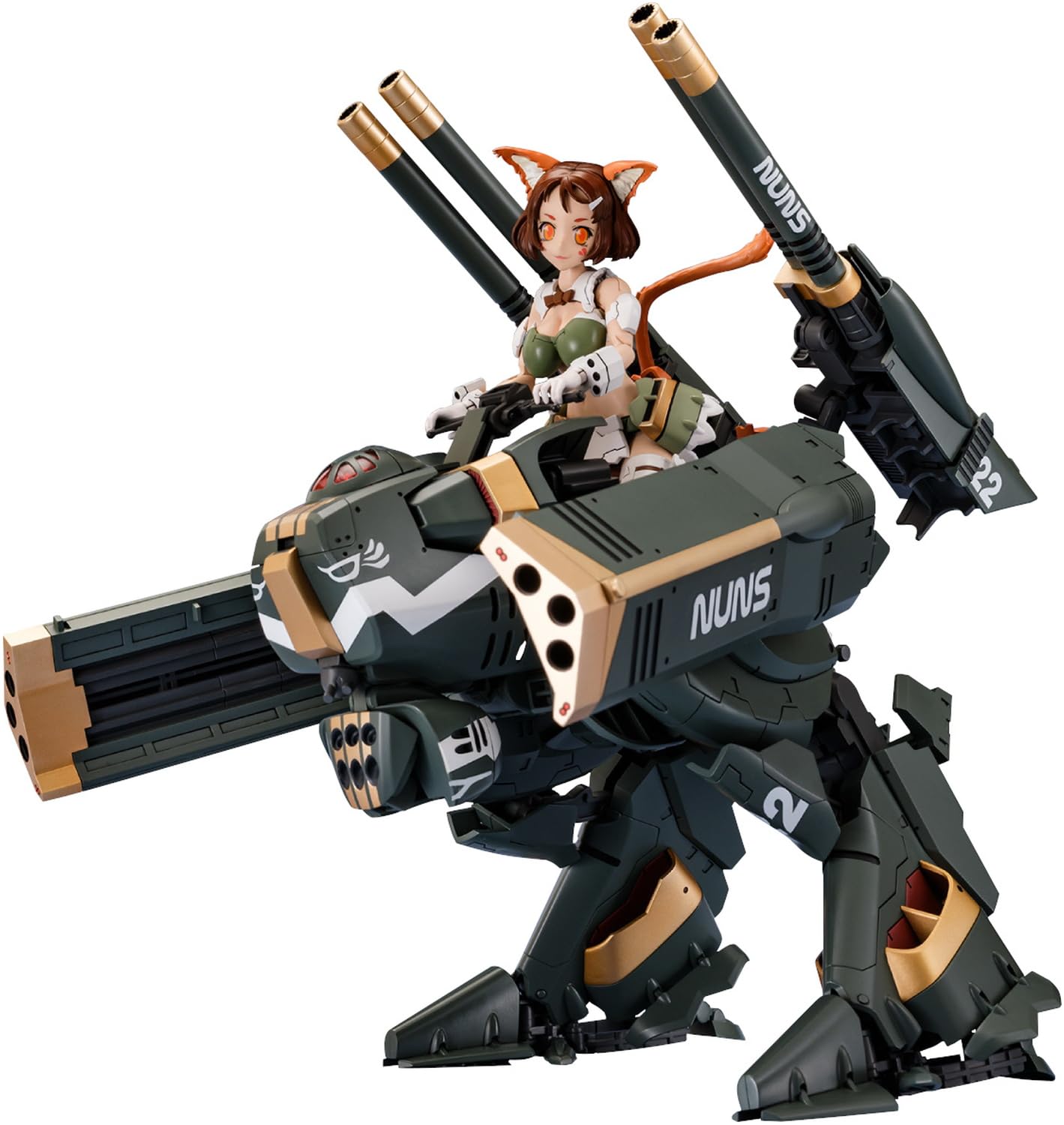 青島文化教材社(AOSHIMA) VFG マクロスデルタ VB-6 ケーニッヒモンスター 全高約155粍 カテゴリー化済みプラモデル MC-12