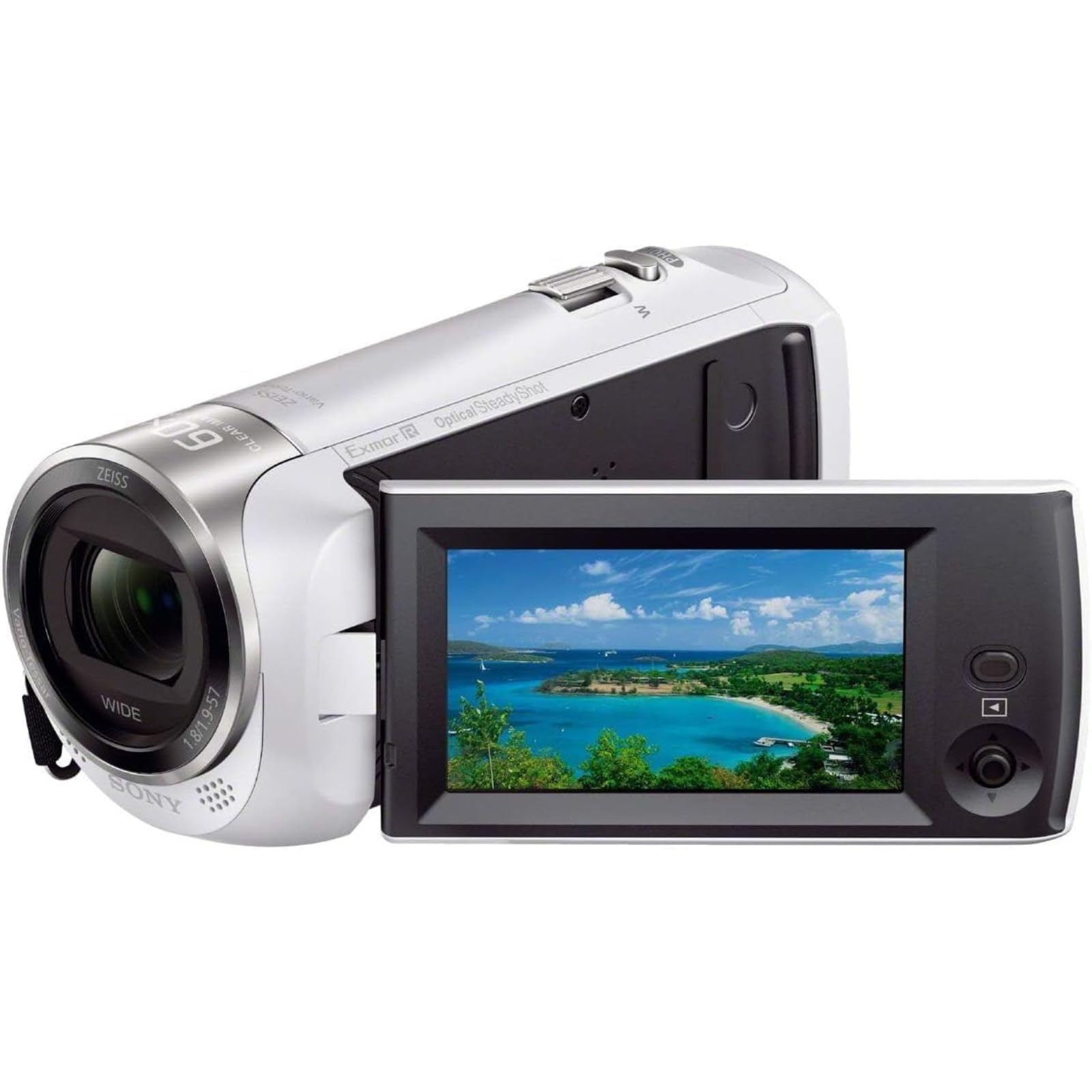 【保全済み品】 SONY ソニー テレビカメラ Handycam HDR-CX470 白いこと 内蔵記憶装置32GB 光学望遠レンズ30倍 HDR-CX470 B