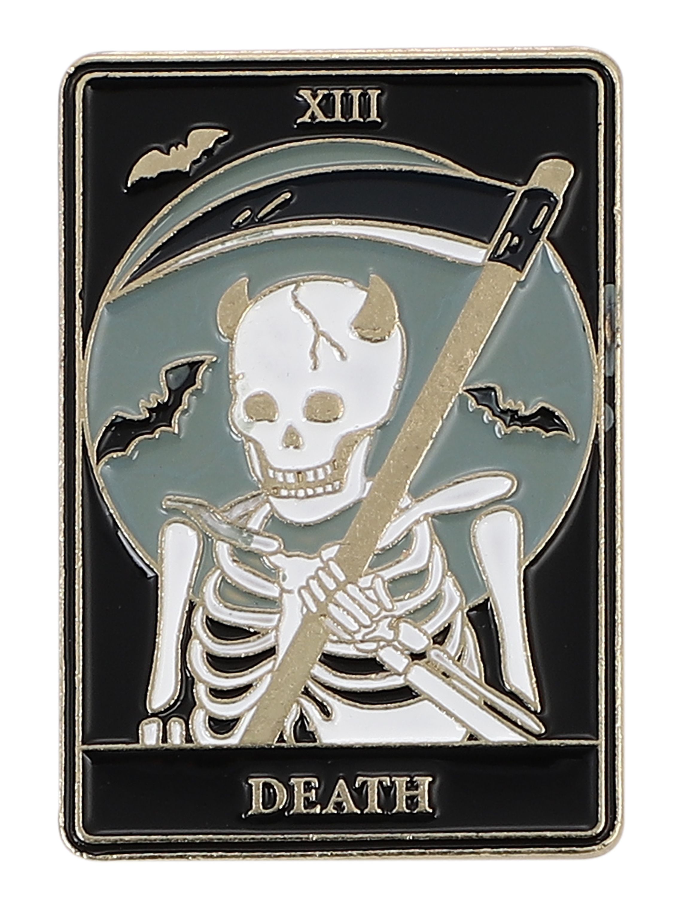 楽天市場】タロットカード 死神（Death） ピンバッチ PINS