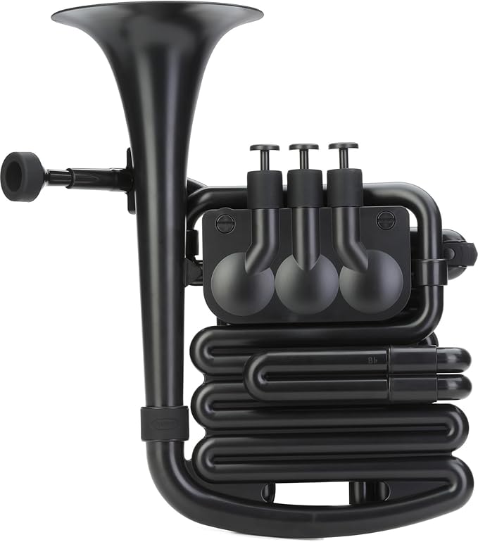NUVO jHorn Black/Black N610JHBBK ヌーボ プラスチック製管楽器 Bb調/C調 専用セミハードケース付き｜オクムラ楽器　店