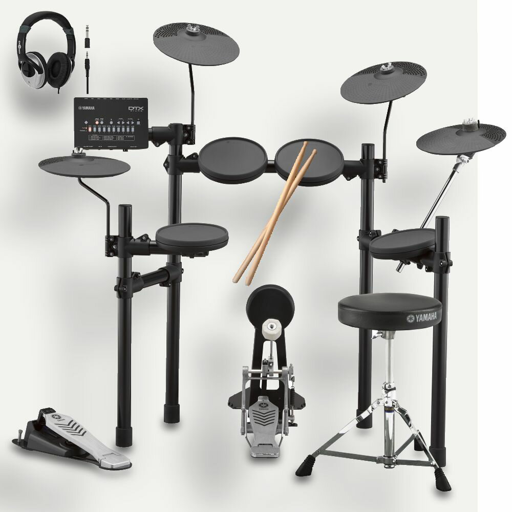 楽天市場 Yamaha ヤマハ 電子ドラム Dtx432kupgs アップグレードセット ドラム椅子 スティック ヘッドホン 付 オクムラ楽器 楽天市場店