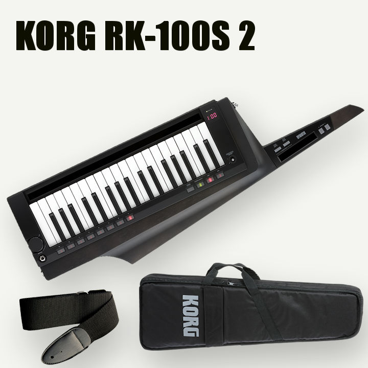 最も優遇 KORG RK-100S 2 KEYTAR BK トランスルーセント ブラック