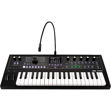 KORG microKORG2 MK-2 MBK メタリック・ブラック コルグ アナログ モデリング シンセサイザー ボコーダー 37鍵｜オクムラ楽器　店