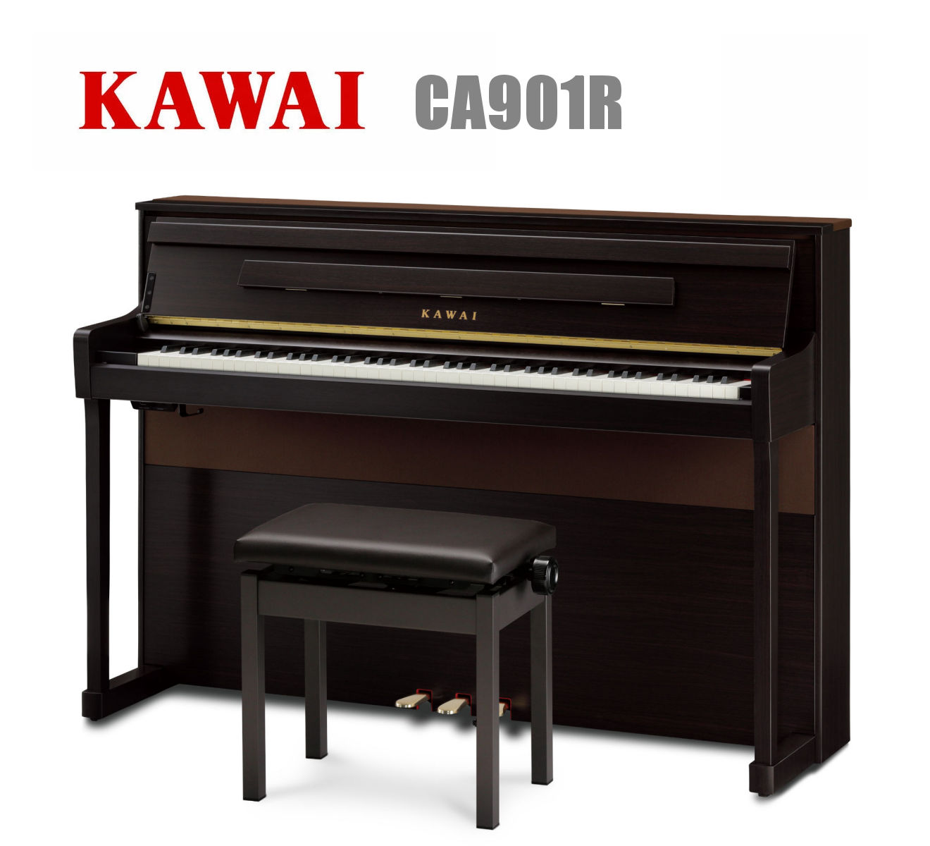KAWAI CA901R カワイ 電子ピアノ 木製鍵盤 88鍵 プレミアムローズ