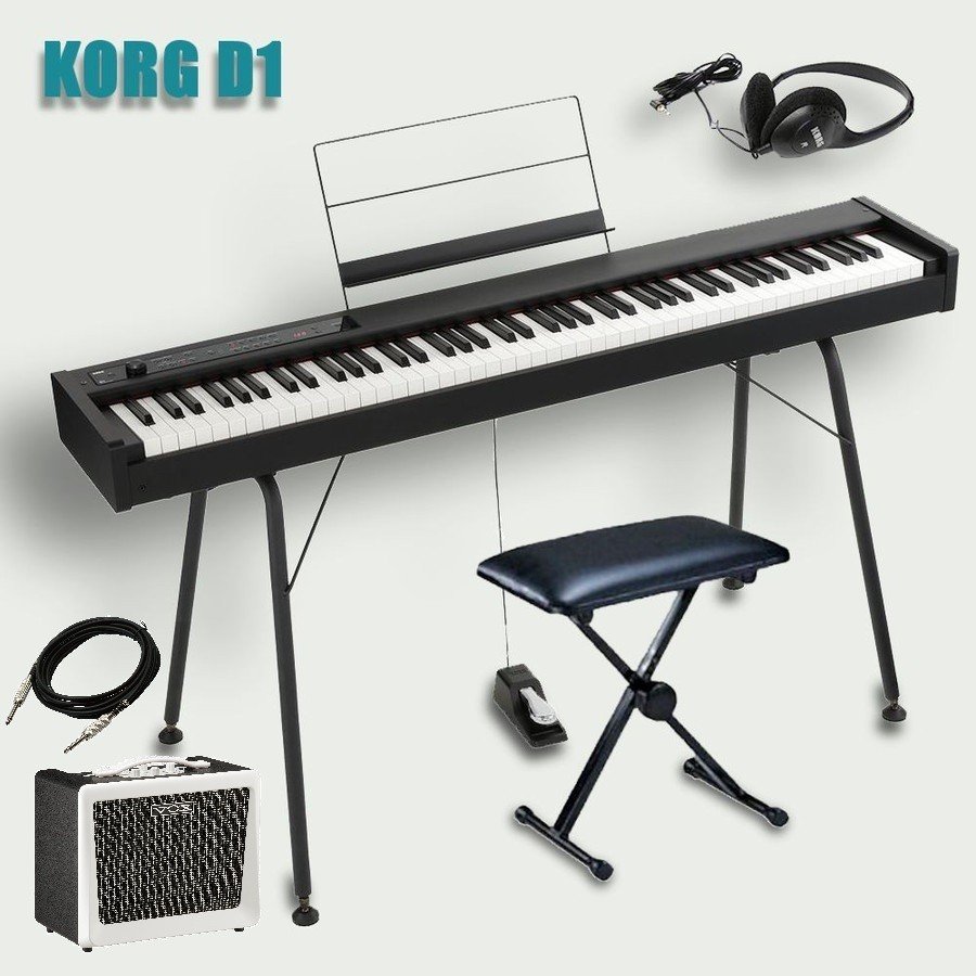【楽天市場】KORG D1 コルグ電子ピアノ X型スタンド（W支柱