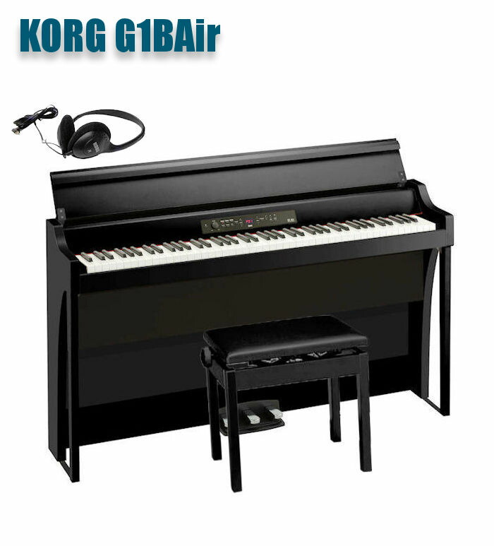 楽天市場】【Bluetooth搭載】KORG 電子ピアノ 88鍵盤 C1 Air BK コルグ 椅子(純正) ヘッドホン付 : オクムラ楽器 楽天市場店