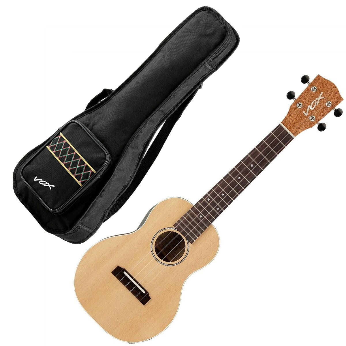 VOX VUP-33 CSM コンサートウクレレ ピックアップ付 スプルーストップ 日本製|オクムラ楽器 店