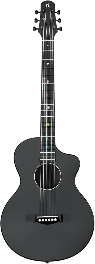 Natasha ASTEROID NSX Cosmic Black ナターシャ　スマートギター エレアコ　ブラック　ミニアコースティックギター