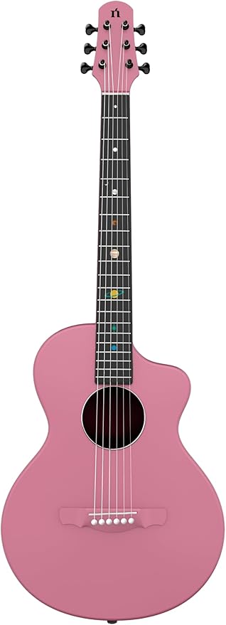 Natasha ASTEROID NSX (Sakura Pink) ナターシャ　スマートギター エレアコ　サクラピンク　ミニアコースティックギター