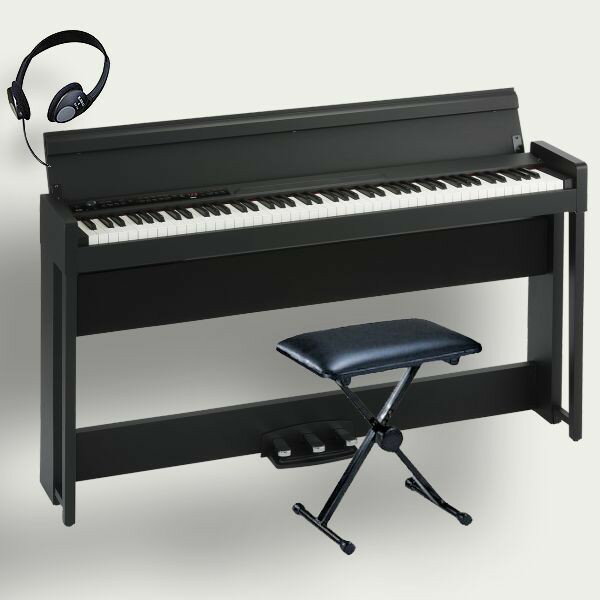 楽天市場】電子ピアノ 88鍵盤 KORG B2 BK ブラック コルグ ペダル