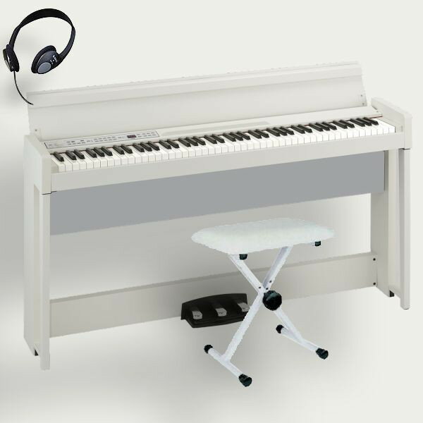 【楽天市場】電子ピアノ KORG B2SP BK コルグ 専用スタンド 3本 