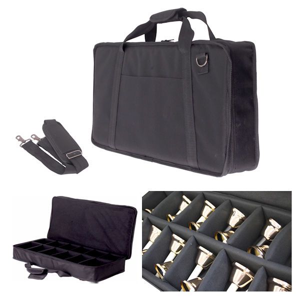 楽天市場】ゼンオン ミュージックベル24本収納可能 携帯ケース 1型