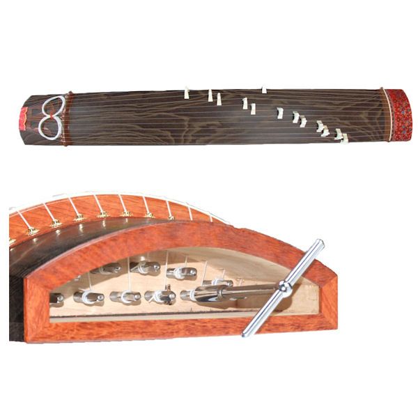 楽天市場】明鏡楽器 明鏡短琴セット ソフトケース、立奏台、琴柱