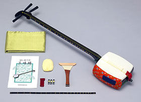 楽天市場】【三味線】長唄（細棹）教育用三味線 合成樹脂 : 三島屋楽器