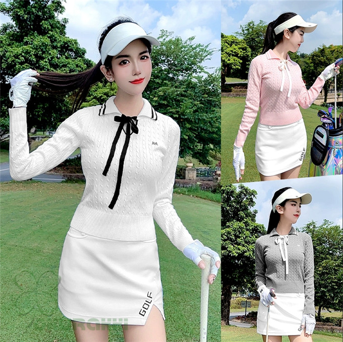 ゴルフ GOLF ウールセーター 秋 冬 レディース コート ゴルフウェア ニットセーター 防寒 暖かい プレゼント ギフト｜オークラッキ 店