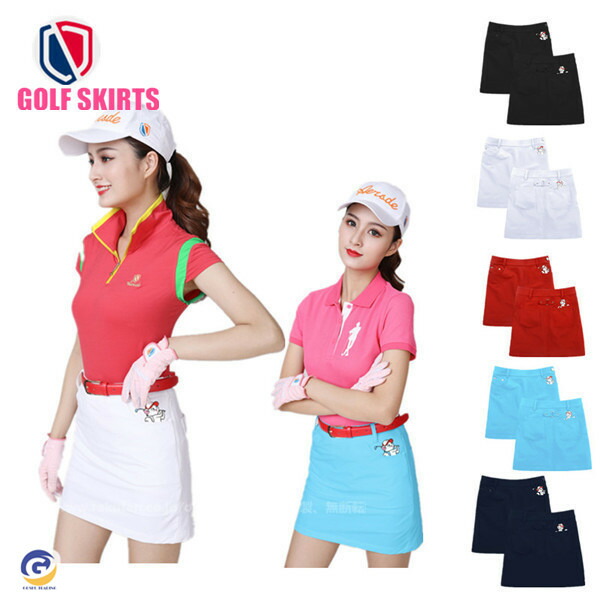 楽天市場】ゴルフウェア レディース ゴルフ スカート インナーパンツ付