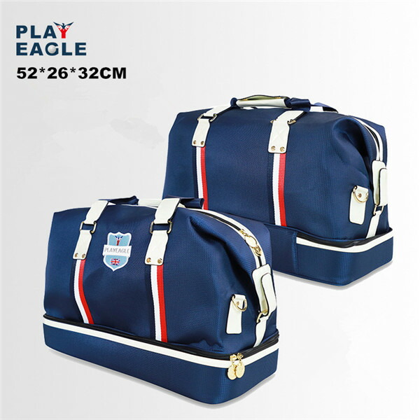 ゴルフバッグ メンズ ゴルフ バッグ ボストンバッグ スポーツ シューズケース ゴルフウェア ゴルフシューズ収納付き ネイビー おしゃれ ゴルフ小物 税込