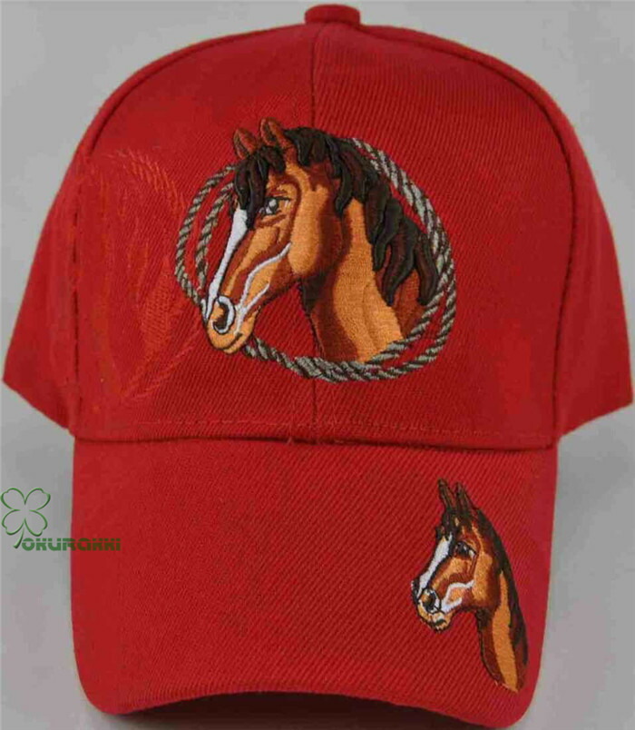 乗馬用品 horse 乗馬グッズ cowboy KHAKI ベースボールキャップ