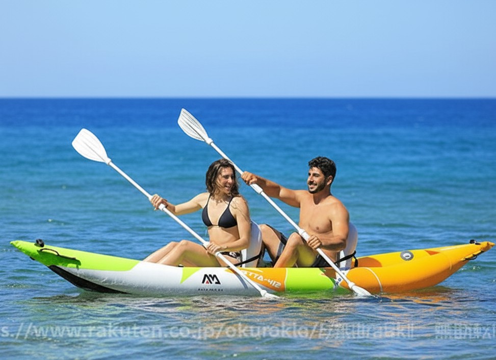 楽天市場】カヤック インフレータブル 2人乗りSUP アウトドア 釣り
