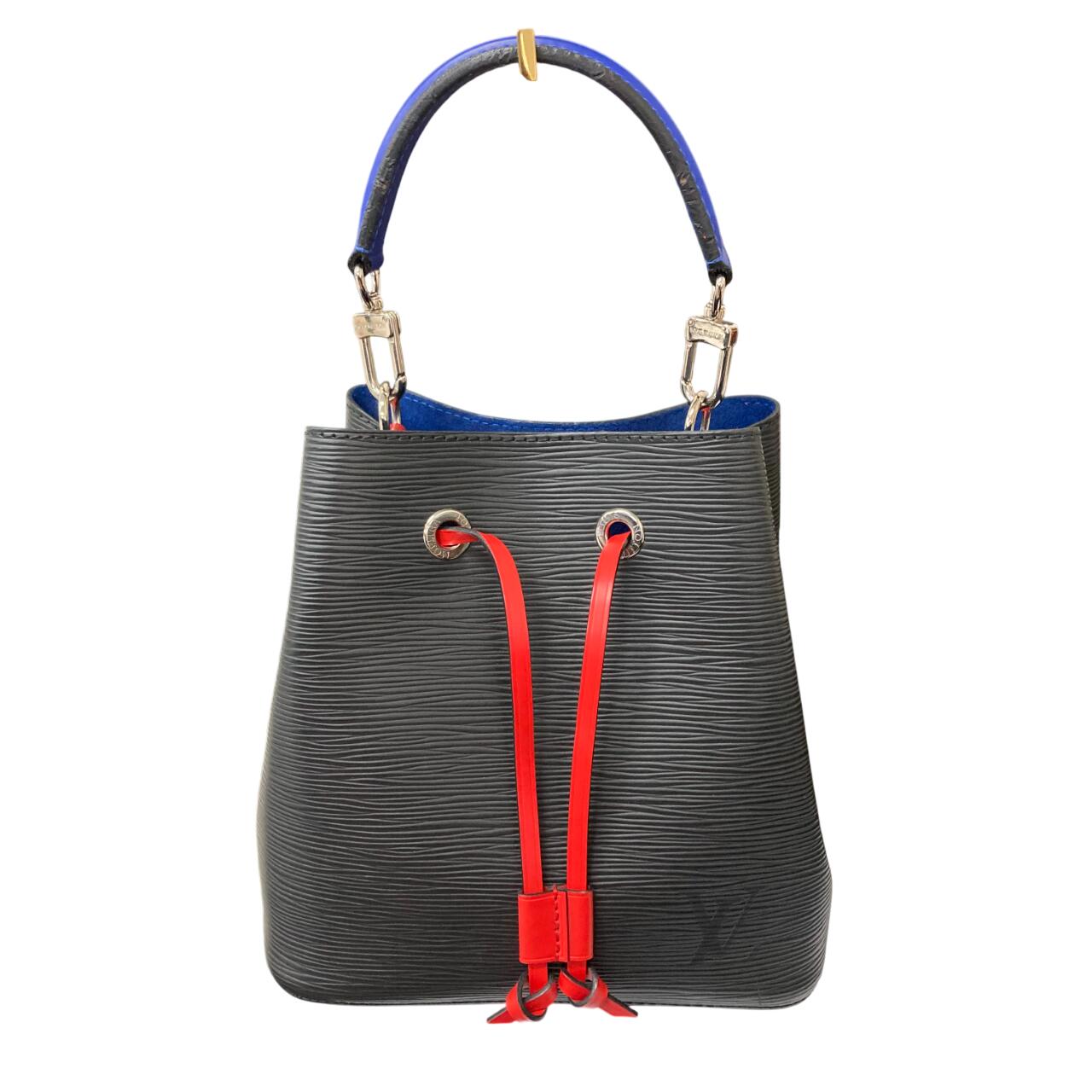 【中古】LOUIS VUITTON/ルイヴィトン エピ ネオノエBB M52853 ノワール/サフラン 2Way ハンドバッグ ショルダーバッグ レディース ショルダーストラップ付き 1306907-1【他サイト併売品】