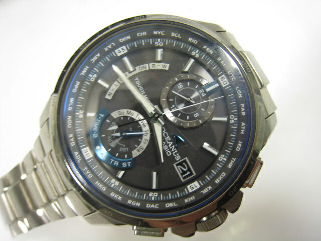 楽天市場】【緑屋質屋】カシオ OCEANUS(オシアナス) OCW-T100TD-1AJF