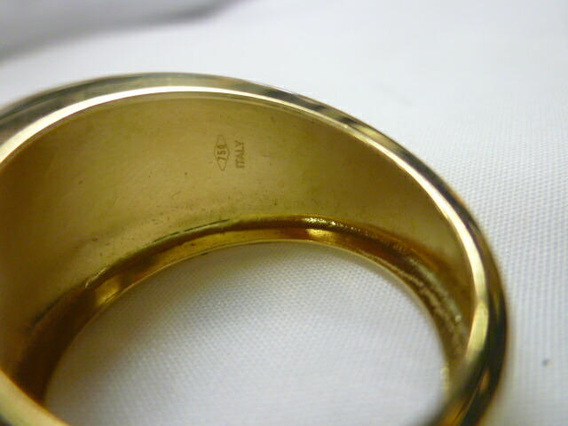 K18 デザインリング 中古 サイズ 号 Monitor Systems Com